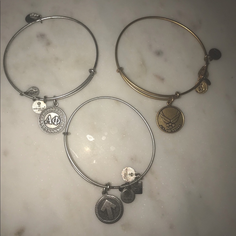 Alex & Ani Bangle - Alpha Phi Sorority